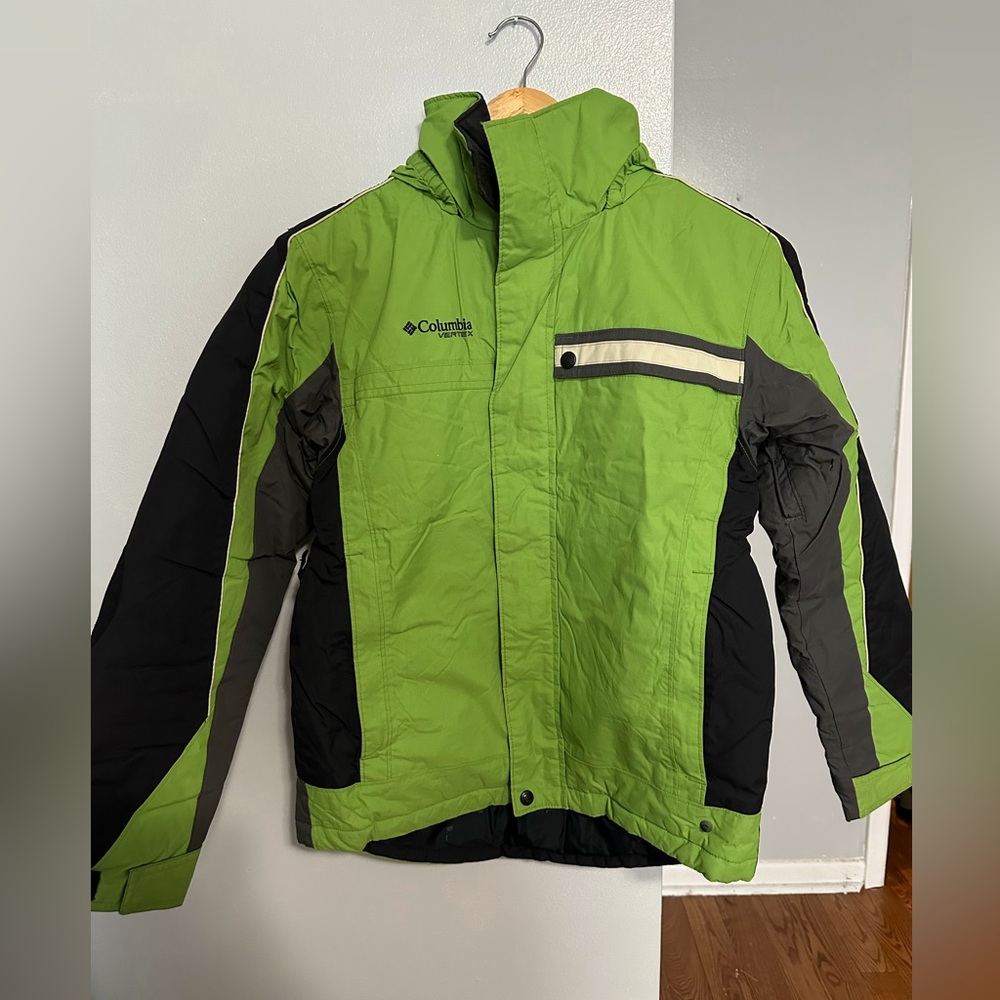 Columbia Vertex Boy's Waterproof Winter Jacket With Hood - Size Youth 14-16